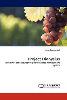 Paperback Project Dionysius Book