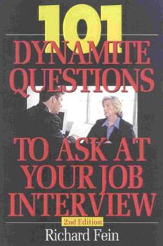 Paperback 101 Dynamite Questions to Ask at Your Job Interview Book