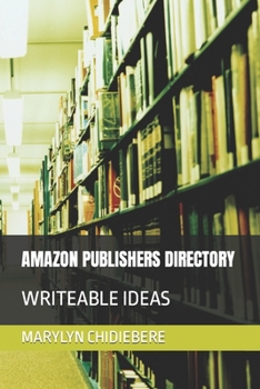 Paperback Amazon Publishers Directory: Writeable Ideas Book