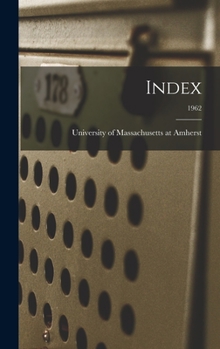 Hardcover Index; 1962 Book