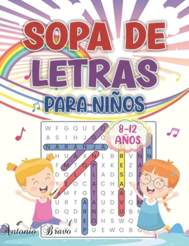 Paperback Sopa de letras para Niños [Spanish] Book