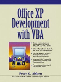 Paperback Office XP Development with VBA Book
