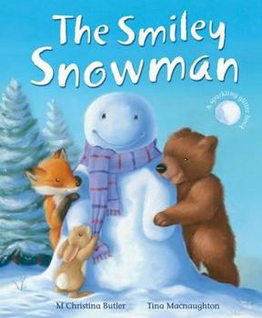 Hardcover The Smiley Snowman Book