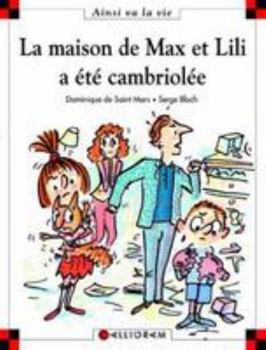 Hardcover N°68 La maison de Max et Lili a été cambriolée [French] Book