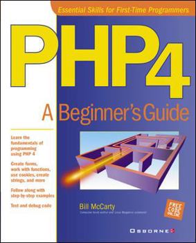 Paperback PHP 4: A Beginner's Guide Book