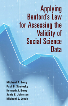 Paperback Applying Benford's Law for Assessing the Validity of Social Science Data Book