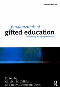 Paperback Fundamentals of Gifted Education: Considering Multiple Perspectives Book