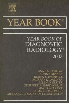 Hardcover Year Book of Diagnostic Radiology: Volume 2007 Book