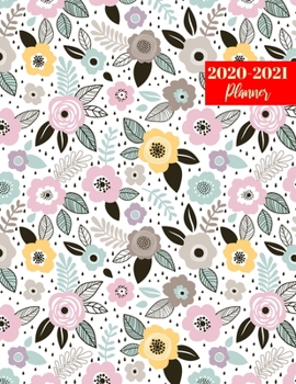 Paperback 2020-2021 Planner: Simple Jan 1, 2020 to Dec 31, 2021: Daily, Weekly & Monthly View Planner, Organizer & Diary Book
