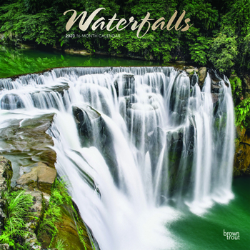 Calendar Waterfalls 2023 Square Foil Book