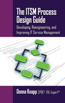 Paperback The ITSM Process Design Guide: Developing, Reengineering, and Improving IT Service Management Book