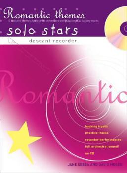 Paperback Recorder Magic Romantic Themes Solo Stars: And Playalong CD Backing Tracks: Descant Recorder: 10 Favourite Themes by the Great Composers Book