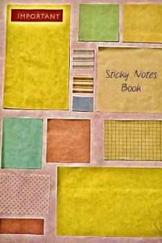 Paperback Sticky Notes Book