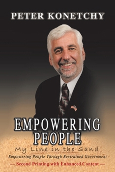 Paperback Empowering People: My Line in the Sand Empowering People Through Restrained Government Book