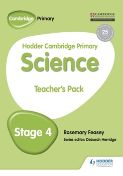 Paperback Hodder Cambridge Primary Science Teacher's Pack 4 Book