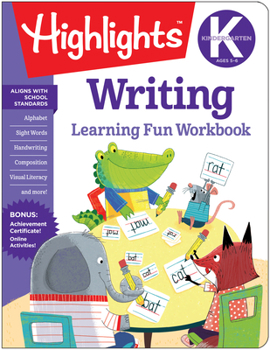 Paperback Kindergarten Writing Book