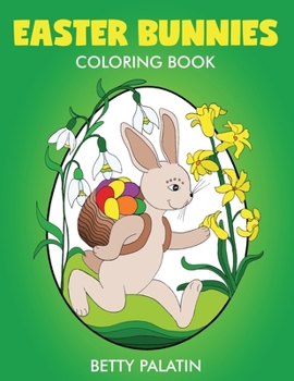 Paperback Easter Bunnies Coloring Book