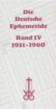 Deutsche Ephemeride von 1951 - 1960.
