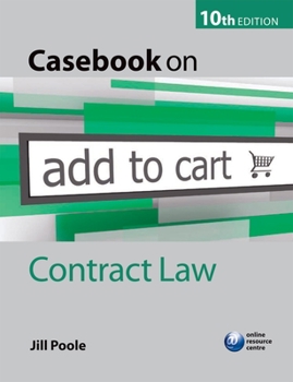 Paperback Casebook on Contract Law Book