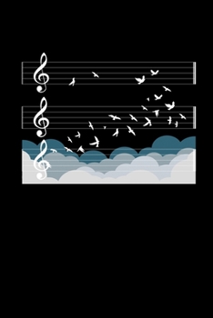 Notizbuch: Musik Orchester Vögel Dirigent Chor Frei Geschenk 120 Seiten, 6x9 (ca. A5),Blanko / Skizzen (German Edition)