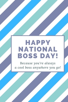 Paperback Happy National Boss Day!: Lined notebook Book