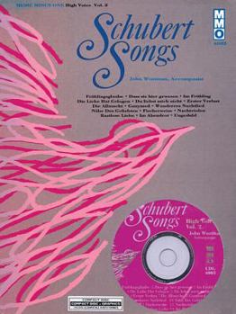 Paperback Schubert Songs: Music Minus One High Voice Vol. 2 Book