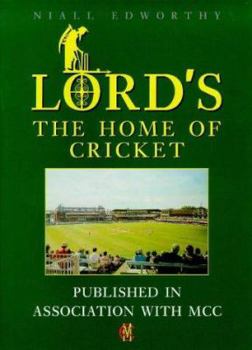 Hardcover Lord's: The Home of Cricket Book