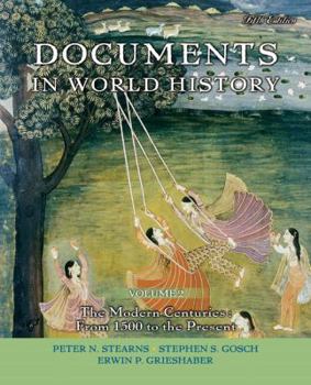 Paperback Documents in World History, Volume 2 (5th Edition) Book