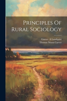 Paperback Principles Of Rural Sociology Book