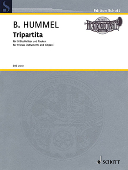Paperback Tripartita, Op. 103e: For 9 Brass Instruments and Timpani Book