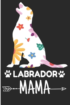 Paperback Labrador Mama: Mommy to the Rescue cute Dog Blank Lined Notebook Book