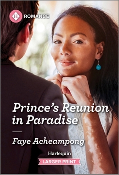 Mass Market Paperback Prince's Reunion in Paradise [Large Print] Book