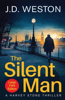 Paperback The Silent Man: A British Detective Crime Thriller [Large Print] Book