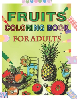 Paperback Coloring Book Fruits Book