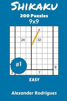Paperback Shikaku Puzzles 9x9 - Easy 200 vol. 1 Book