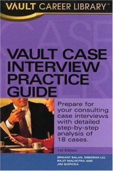 Paperback Vault Case Interview Practice Guide Book