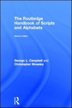 Hardcover The Routledge Handbook of Scripts and Alphabets Book