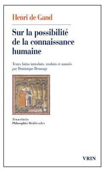 Paperback Sur La Possibilite de la Connaissance Humaine Book