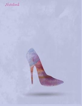 Notebook: My shoe on purple cover and Dot Graph Line Sketch pages, Extra large (8.5 x 11) inches, 110 pages, White paper, Sketch, Draw and Paint