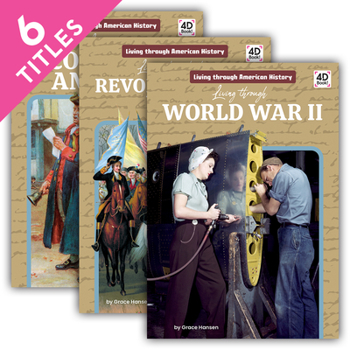 Library Binding Living Through American History (Set) Book
