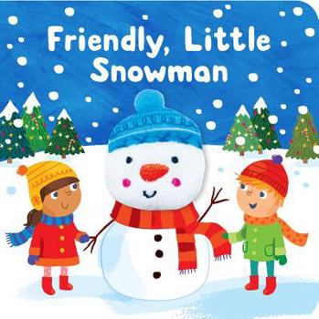 Hardcover Friendly Little Snowman Book