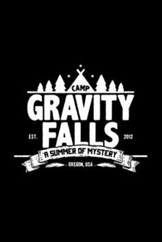 Camp Gravity Falls: Blank Lined Notebook Journal for Work, School, Office | 6x9 110 page