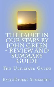 Paperback The Fault in Our Stars by John Green - REVIEW and SUMMARY guide Book