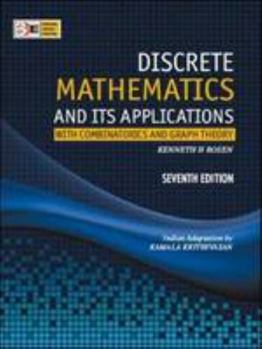 Hardcover Discrete Mathematics & Its Applications: With Combinatorics and Graph Theory Book