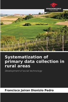 Paperback Systematization of primary data collection in rural areas Book
