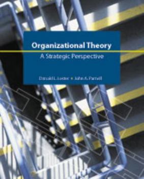 Paperback Organizational Theory: A Strategic Perspective Book