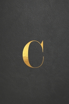Paperback C: Executive Monogram Initial Journal (Vintage Leather Look Personalized Letter Notebooks) Book