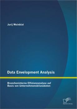 Paperback Data Envelopment Analysis - Brancheninterne Effizienzanalyse auf Basis von Unternehmensbilanzdaten [German] Book
