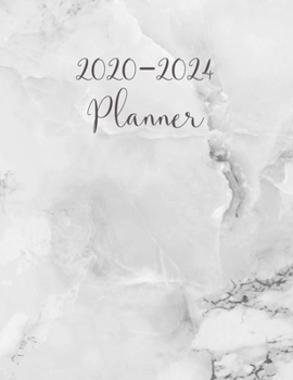 Paperback 2020-2024 Planner: 5-Year Monthly Planner, 60 Months Schedule Calendar Logbook Christmas Gift, Birthday Gift Ideas for Him, Appreciation Book