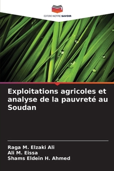 Paperback Exploitations agricoles et analyse de la pauvreté au Soudan [French] Book